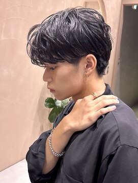 ガーデンヨコハマエスト(GARDEN YOKOHAMA est) ニュアンスパーマ　マッシュ　ショート