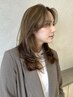 【伏見指名限定】ハイライト+全体カラー+シャンプーブロー ￥19,900→￥17,000
