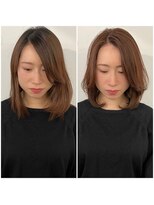 メロウ(me'lou) 《me’lou》ミディアム×レイヤー20代30代40代50代