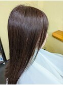 「学生さん」レッド系ロングカラー