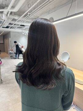 アメリ(ameri) 【ameri satomi】30代ヘアスタイル/ブリーチなしグレージュ