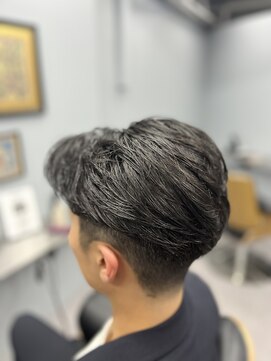 アイコン ブルー メンズ(I-CON #blue MEN'S) ナチュラルサイドパート