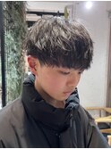 ニュアンスパーマ/シャドウパーマ/フェザーパーマ/メンズ/三鷹