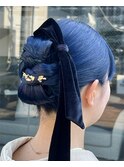 卒業式　カチモリヘア
