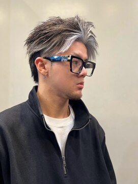 ビンゴ(BINGO) 2138ハイライトメッシュフェザーショート刈り上げアップバンク