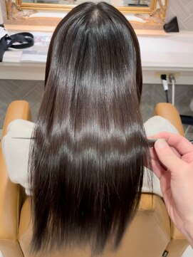 ロンド 銀座(Lond) 17★Shina/髪質改善縮毛矯正レイヤーカット顔周り前髪韓国銀座