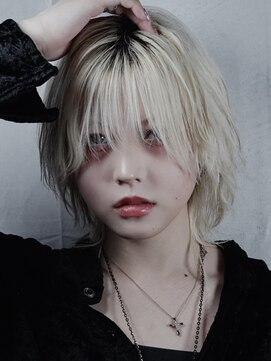 アイトーキョー 下北沢(AI TOKYO) 闇堕ちウルフヘア/メンズカット/中性ウルフ/ハイトーンウルフ