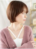 耳かけミルクティーピンクボブショートc7戸田公園20代30代40代