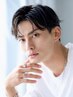 【メンズ限定】《カット＋ (顔剃り) +マイクロバブル 》  ￥4400