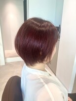 ロア(LOA)&nbsp;暖色カシスショートボブ