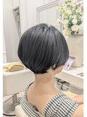 丸みショートボブ