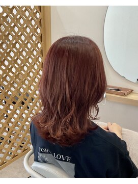 ヌー 一宮(nuu) 艶カラー×ゆるふわミディアム