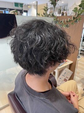 エル バイ ファースト(L by first) 【L by first】パーマ活かしマッシュ