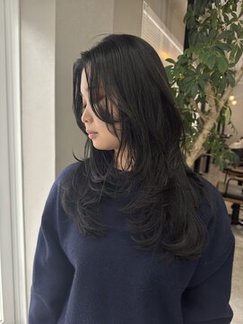 ダイアモンドリリーキートス(Diamond Lily kiitos) 黒髪カタログ/クラゲヘアー/オリーブグレー/一宮/レイヤーカット