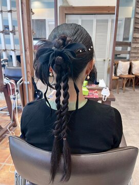 ルチア ヘア ステラ 京都店(Lucia hair stella) ヘアセット/イルミナカラー/ヘアアレンジ/学割U24/京都/河原町