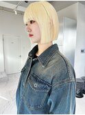ブロンドボブ