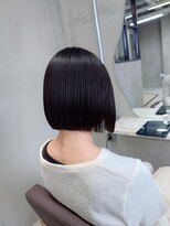 ピンク バイ アンジェリカ 瓢箪山店(PINQ by ANGELICA) #PINQ #ぷつっとボブ #タッセルボブ