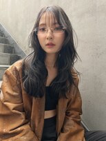 ブリンク(blink)&nbsp;くすみカラーオリーブグレー6トーンケアカラーレイヤーカット