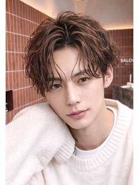 サロウィン 倉敷店(SALOWIN) 毛流れニュアンスパーマ2/メンズ/メンズカット/ツイストパーマ