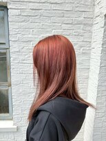 エクファ ヘア リゾート 大津 瀬田店(ex-fa hair resort) イメチェン/ピンクベージュ/アンブレラカラー/前髪/大津/瀬田