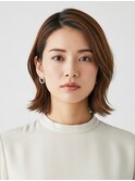 川越/ショート/ボブ/ハイライト/白髪ぼかし/白髪染め