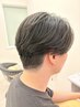【メンズ限定♪Stylishプラン♪】小顔カット+ニュアンスパーマ¥15950→¥11000