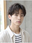 Men's/メンズショート/シャドウパーマ/スペインカール