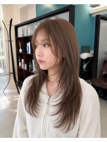 シュシュ 宜野湾店(chou chou)&nbsp;ダークパープル/ナチュラルショート/夏のヘアアレンジ/宜野湾
