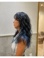 ロッカ(ROCCA) ネイビーブルー×ウェーブウルフ