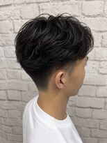 グレイスフルバーバー 新宿パークタワー店&nbsp;新宿メンズカット大人の無造作ビジネスパーマ