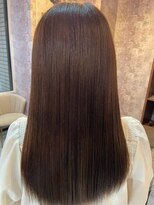 エイム ヘア デザイン 町田店(eim hair design)&nbsp;艶髪セミロング/サラツヤストレート/ナチュラルブラウン