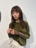 エディット トウキョウ(e.dit tokyo)&nbsp;レイヤーカット/レイヤースタイル/顔まわりレイヤー/ベージュ