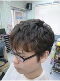 ソフトバンクメッシュパーマ