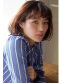 【RIMA】 外国人風☆モードでクラシカルなナチュラルボブ