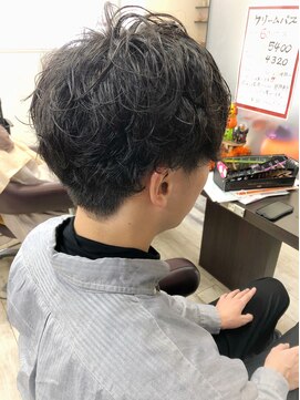 ビューティークラブジェイ アルパーク前店(Beauty club.J) マッシュショートパーマ!