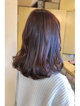 ヘアーズ フェミニン 中山店(Hair's Feminine) うるツヤ感アップ！フェミニンチェリーピンク