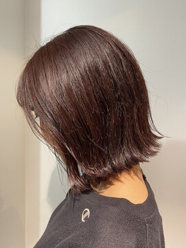 レオニード 表参道(LEONID) チェリーレッド×外ハネボブ