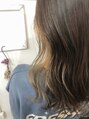 サルト(SALTO)&nbsp;インナーカラー◎さりげないお洒落！ベージュカラー◎