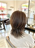 【orange大分賀来】ミディアム・シースルーウルフレイヤー