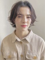 グリコ(grico)&nbsp;抜け感ニュアンスパーマ/ハンサムショート/毛流れバング