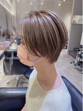 シェル 国分寺(shell) ベージュカラー/ブリーチカラー/ミルクティーベージュ/ショート