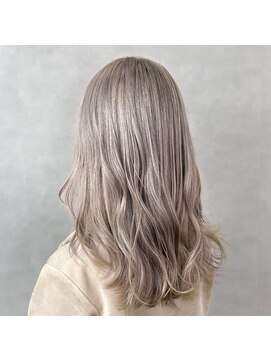 ミル 今治(1003 mille IMABALI) イルミナカラーで韓国風ベージュカラー