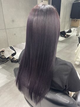 ジンジャー(GINGER) 新髪質改善×トリートメント×ブリーチ×バイオレット