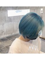 ハク(haku)&nbsp;シアンカラーダブルカラー