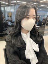 アリュウル 表参道 青山(Allure) 韓国くびれヘア 地毛風カラー