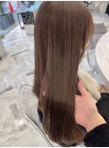 透明感たっぷり◎ブラウンカラー