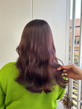 ガリカ シーム(Gallica/SEAM) 【桑原雪音】おしゃれ大人ピンクベージュ/艶感暖色系カラー