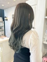 キャアリー(Caary)&nbsp;福山市美容室Caary 人気赤味撃退グラデーションオリーブ