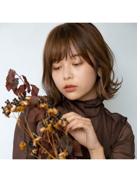 アッシュ 日吉店(Ash) 毛先の動きが可愛いボブスタイル