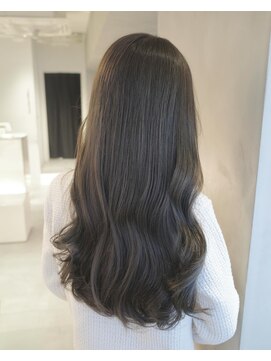 ガリカ 渋谷(Gallica) 【Gallica】ブリーチなしダブルカラー/透明感オリーブベージュ